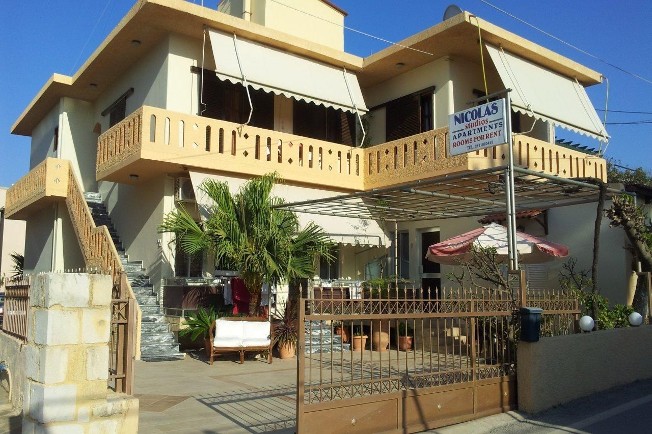 Nicolas Studios & Apartments Agia Marina Eksteriør bilde